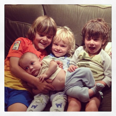 4 boys