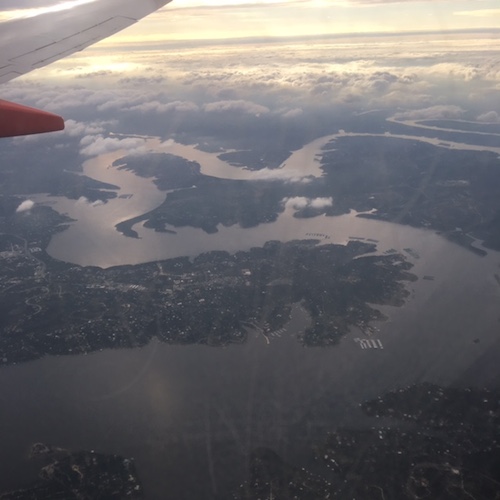flying